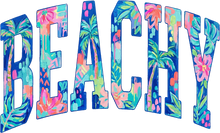 Load image into Gallery viewer, DTF Transfer – Beachy Text Multi Sizes (BE-TX002)
