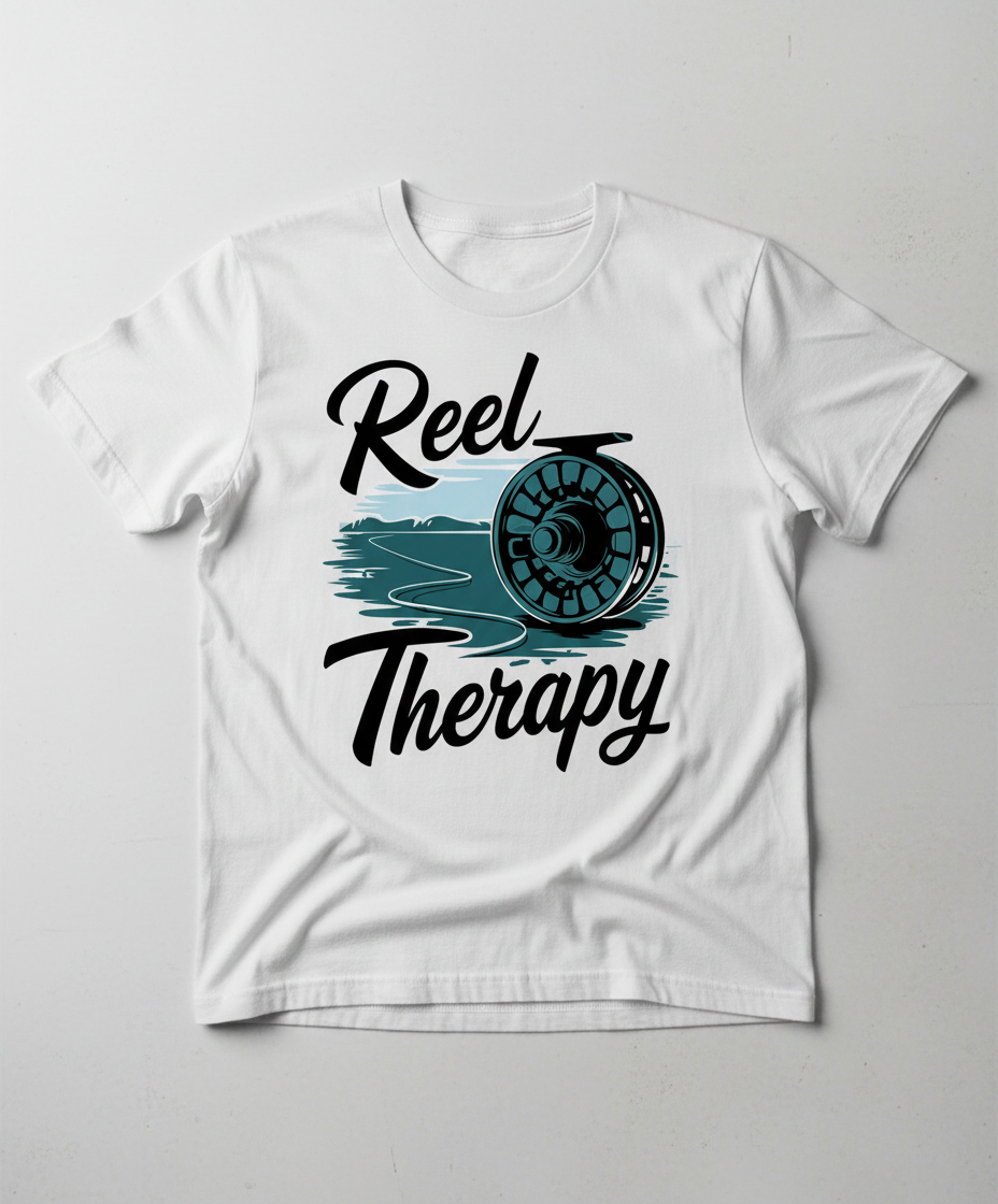 DTF Transfer – Reel Therapy Multi Sizes (FI-SC004)