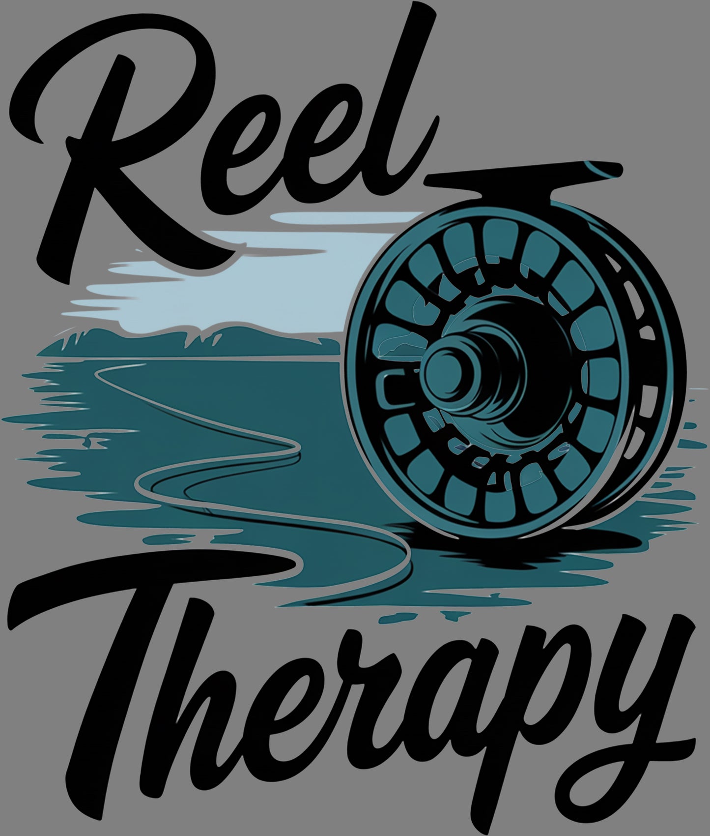 DTF Transfer – Reel Therapy Multi Sizes (FI-SC004)