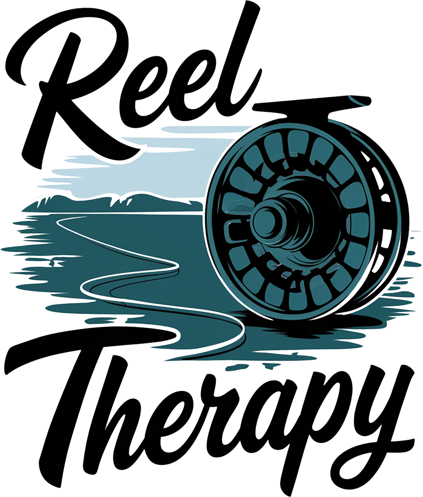 DTF Transfer – Reel Therapy Multi Sizes (FI-SC004)