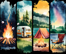 Load image into Gallery viewer, DTF Transfer – BG Camping Scene Multi Sizes

