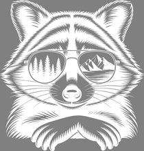 Load image into Gallery viewer, DTF Transfer – BO Chill Raccoon Multi Sizes
