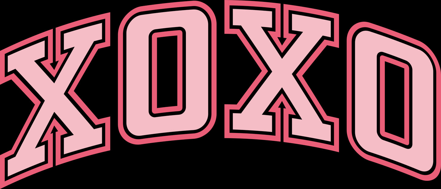 DTF Transfer – BS XOXO Arch Multi Sizes