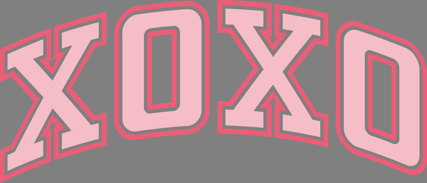DTF Transfer – BS XOXO Arch Multi Sizes