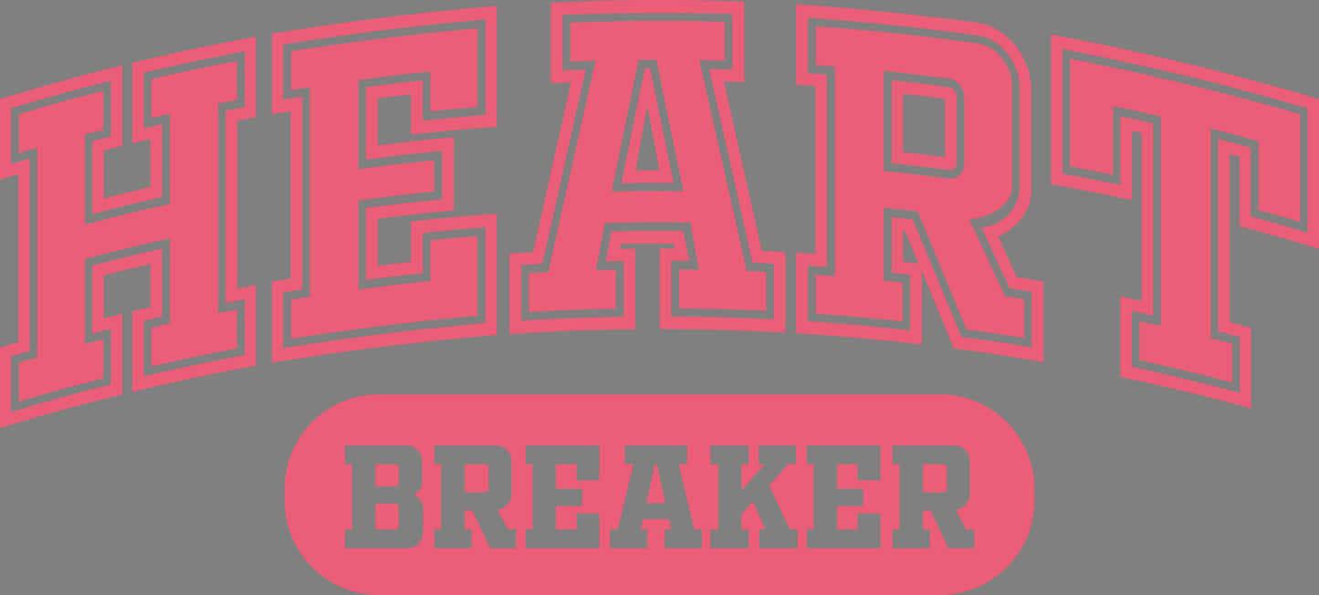 DTF Transfer – BT Heart Breaker Multi Sizes