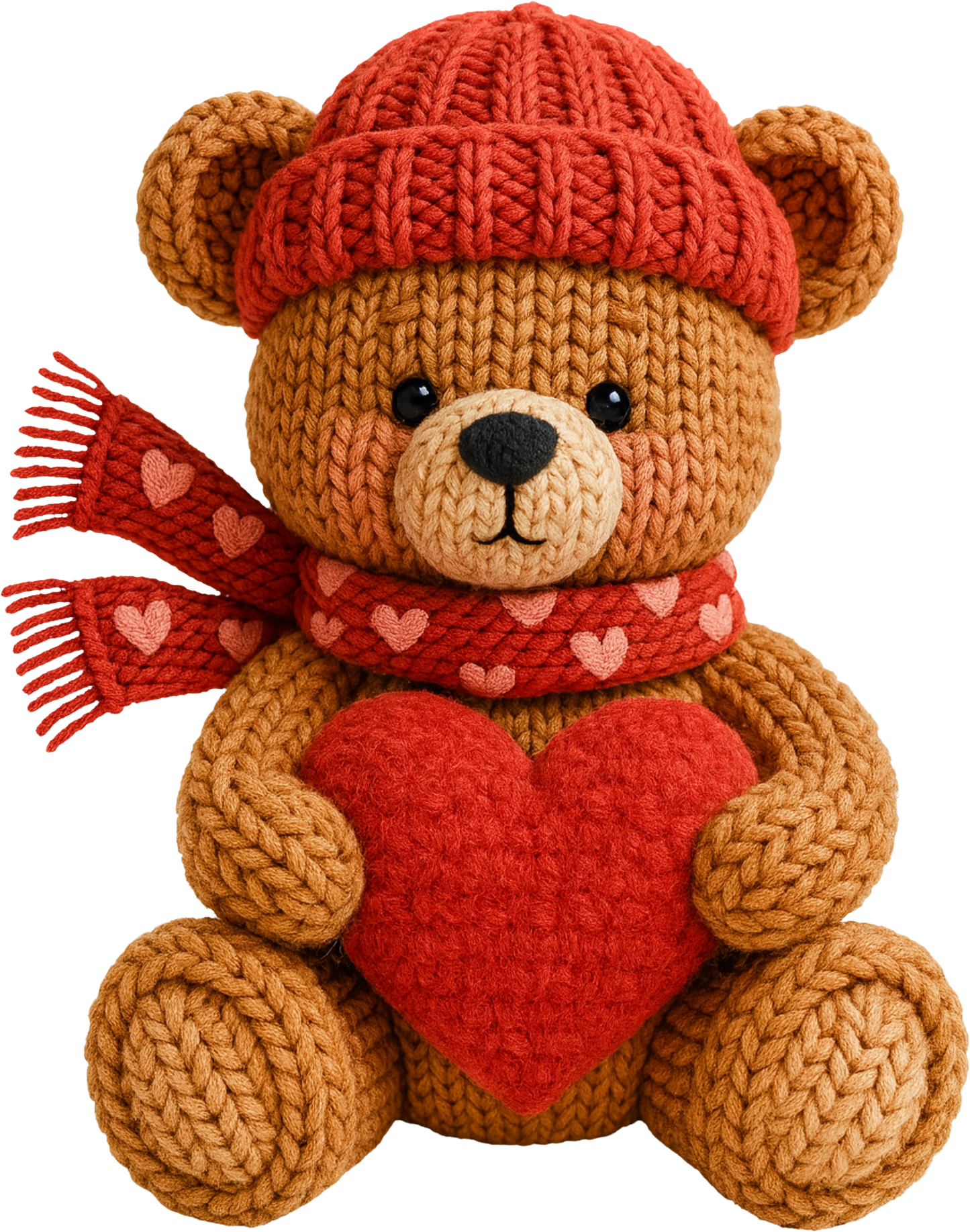 DTF Transfer – Bear Heart Multi Sizes (AN-TB001)