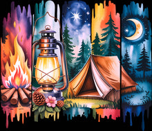 Load image into Gallery viewer, DTF Transfer – Camping SceneC Multi Sizes (CA-SC001)
