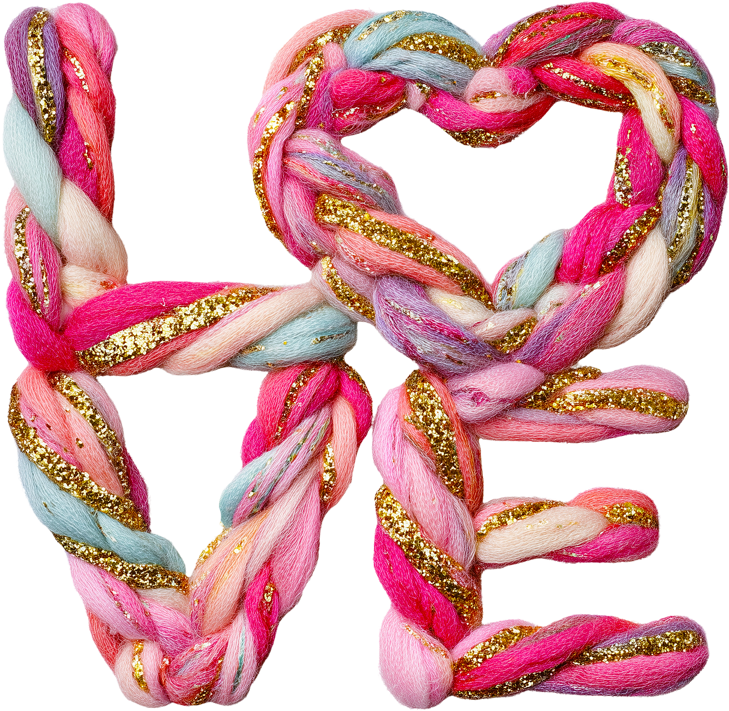 DTF Transfer – CC Yarn Love Multi Sizes