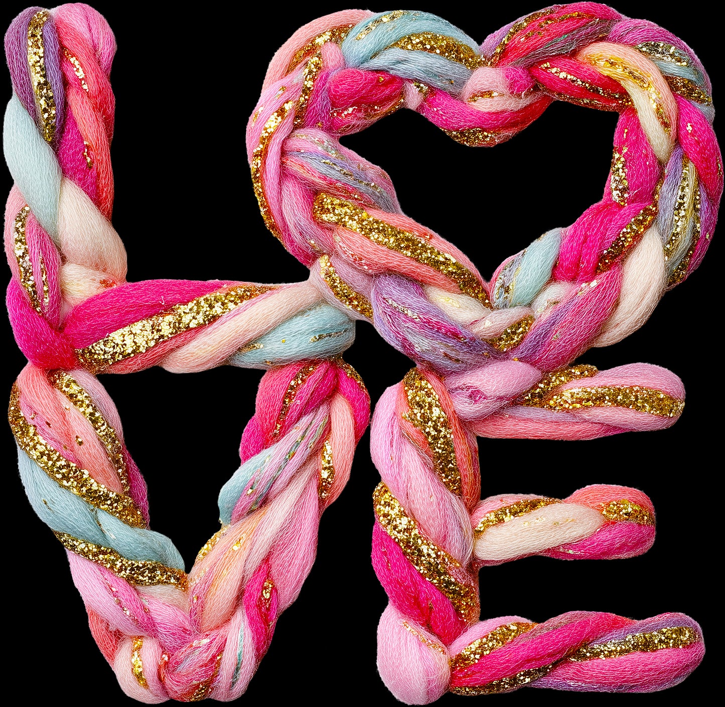 DTF Transfer – CC Yarn Love Multi Sizes