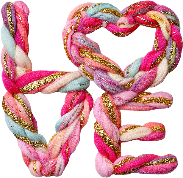 DTF Transfer – CC Yarn Love Multi Sizes