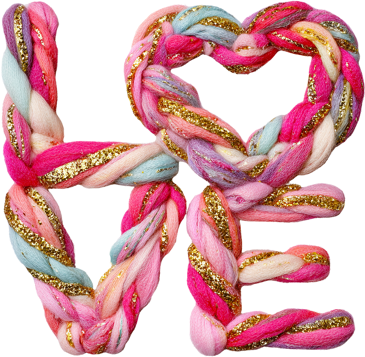 DTF Transfer – CC Yarn Love Multi Sizes