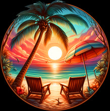 Load image into Gallery viewer, DTF Transfer – CB Sunset Beach Multi Sizes
