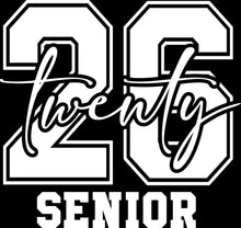 Load image into Gallery viewer, DTF Transfer – CF Seniors 2026 Multi Sizes
