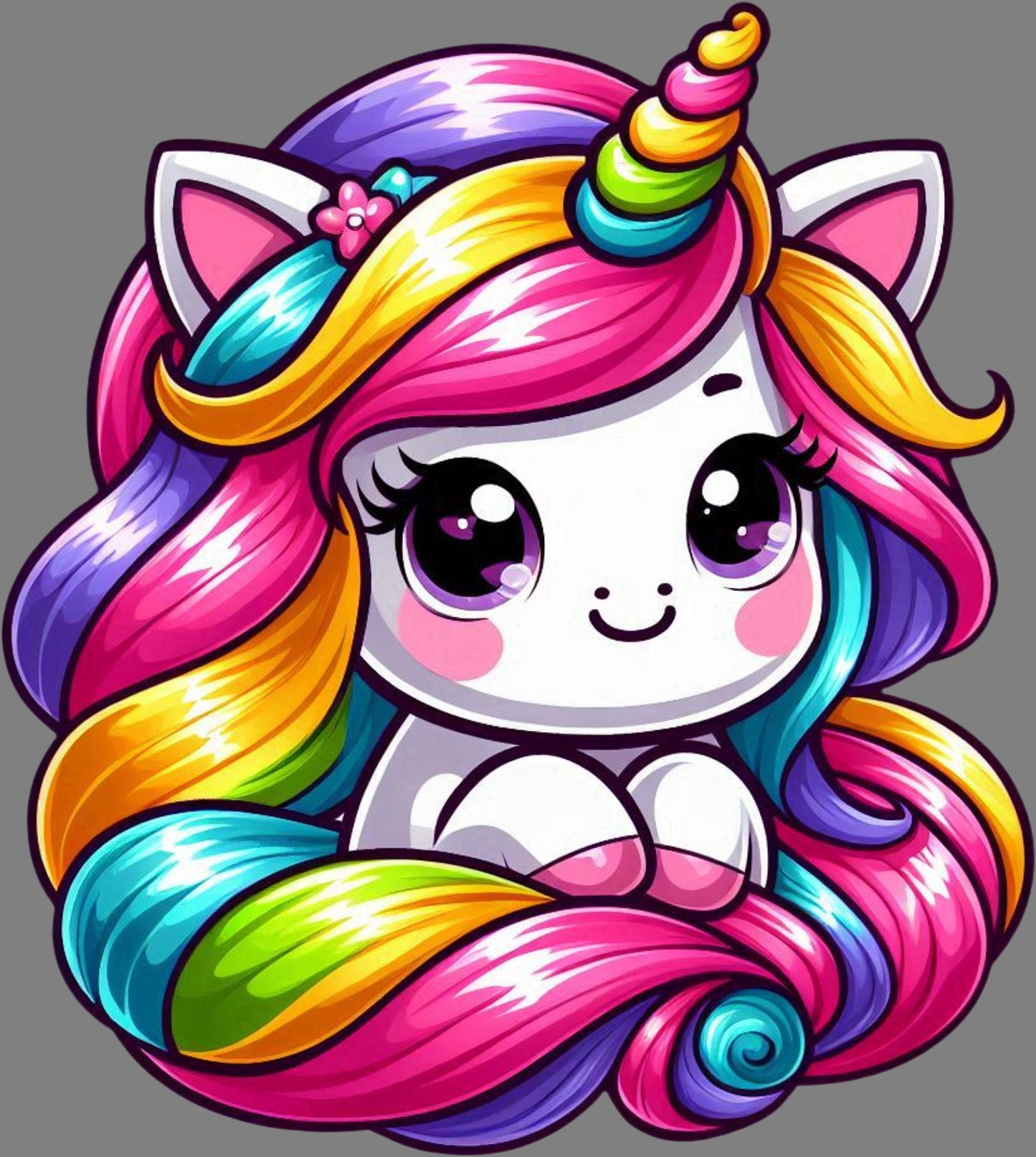 DTF Transfer – Unicorn Multi Sizes (MY-UN001)
