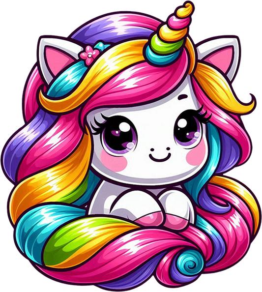 DTF Transfer – Unicorn Multi Sizes (MY-UN001)