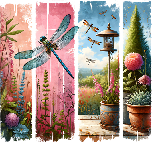 DTF Transfer – CK Dragonfly Scene Multi Sizes