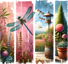 Load image into Gallery viewer, DTF Transfer – CK Dragonfly Scene Multi Sizes
