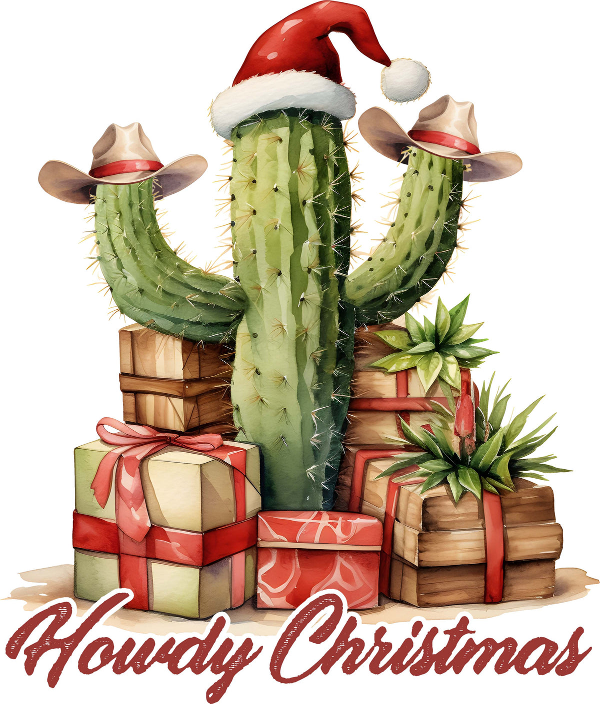 DTF Transfer - Howdy mas Cactus (CM-CT001)