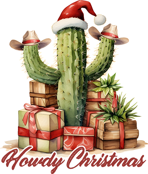 DTF Transfer - Howdy mas Cactus (CM-CT001)
