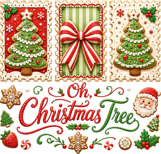 DTF Transfer - Christmas Cookies Scene A (CM-FD002)