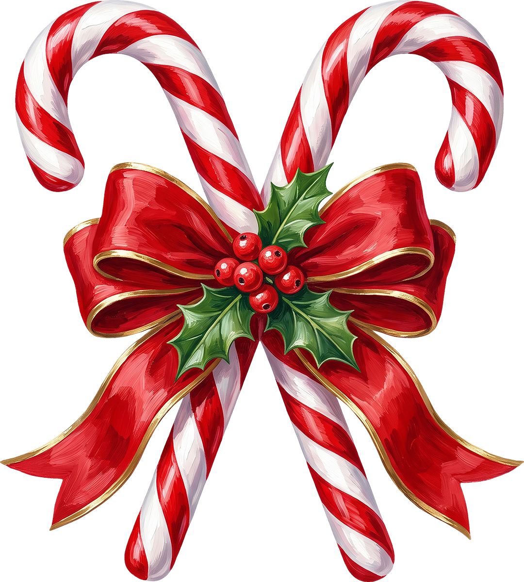DTF Transfer - Candy Cane Pair (CM-FD003)