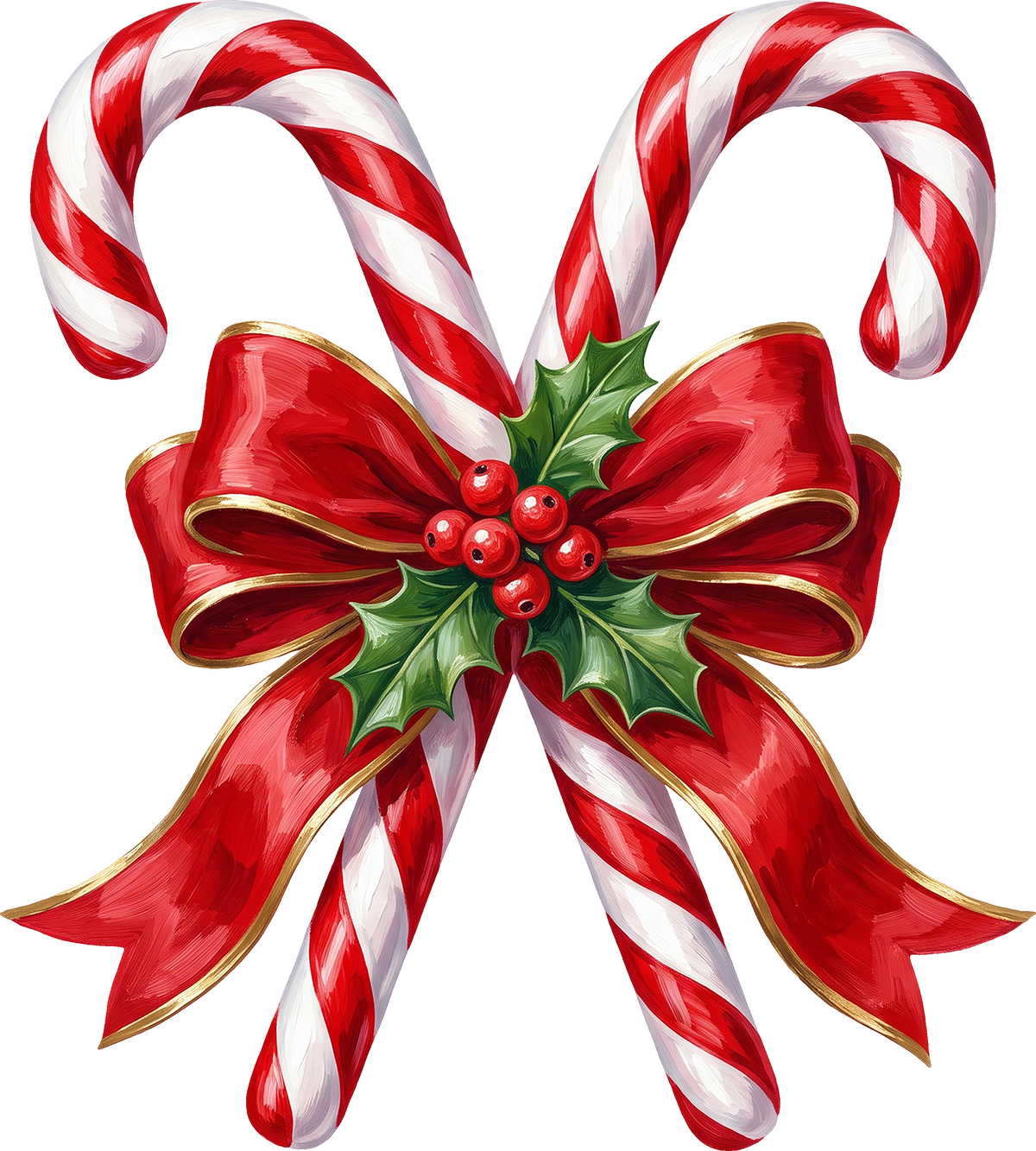DTF Transfer - Candy Cane Pair (CM-FD003)