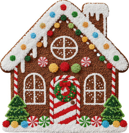 DTF Transfer - Gingerbread House Yarn A (CM-GB002)