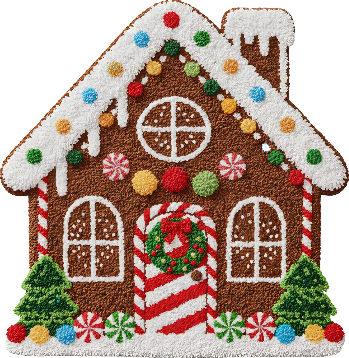 DTF Transfer - Gingerbread House Yarn A (CM-GB002)