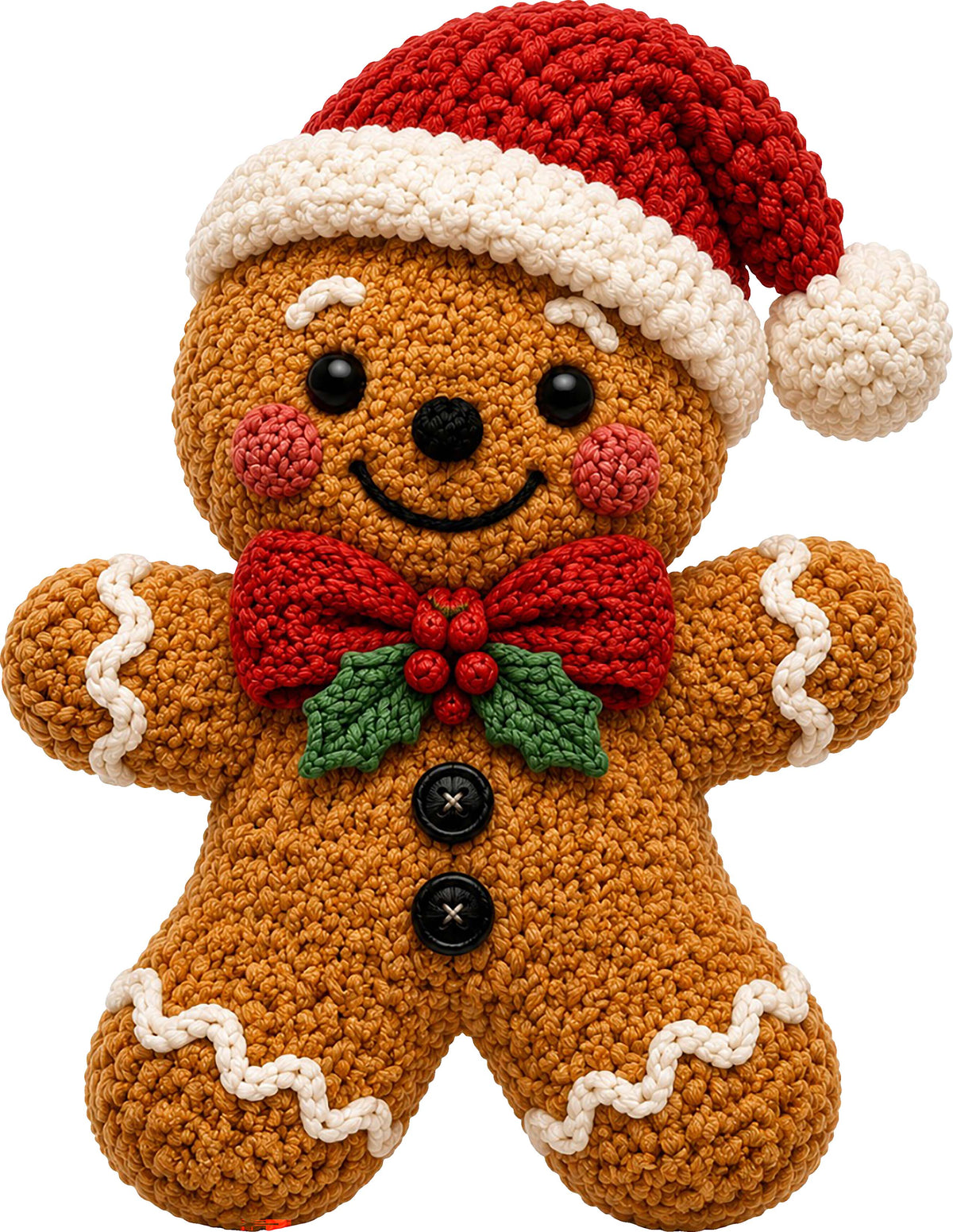 DTF Transfer - Gingerbread Yarn B (CM-GB003)