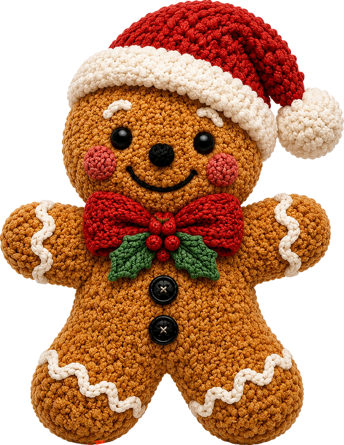 DTF Transfer - Gingerbread Yarn B (CM-GB003)