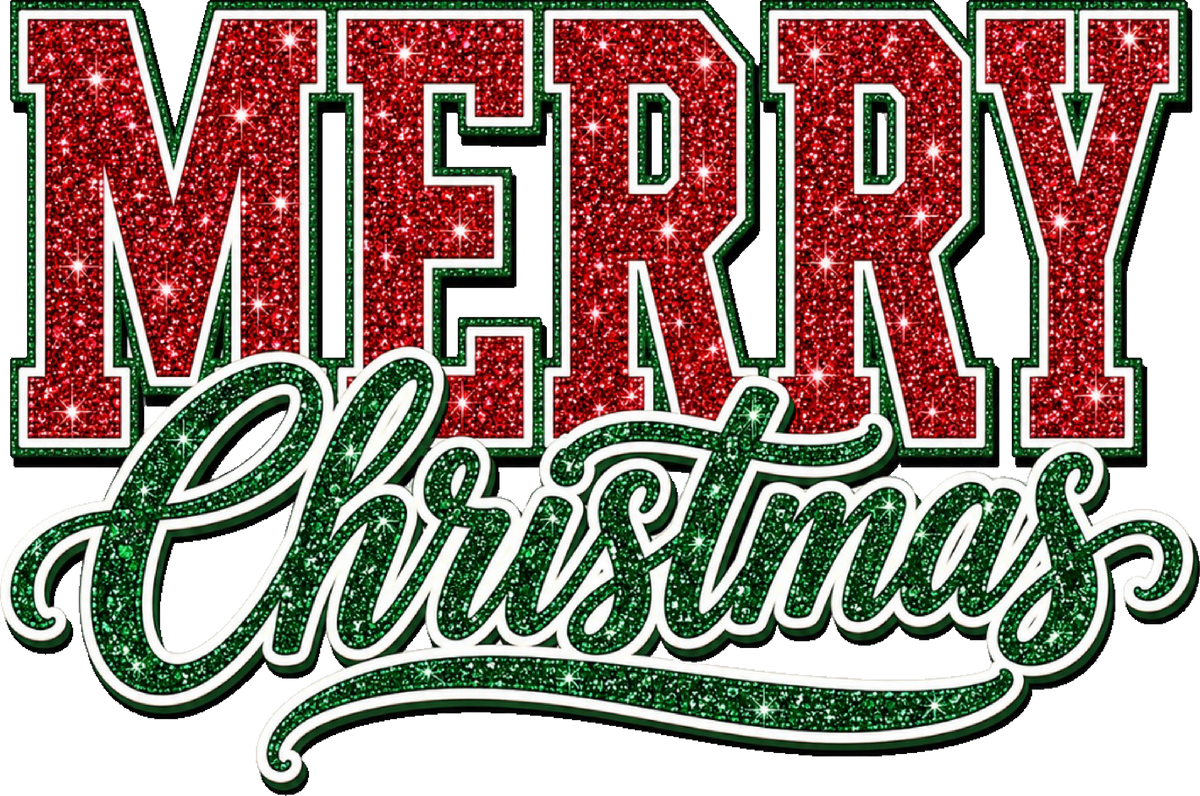 DTF Transfer - Sparkling Merry Xmas (CM-MC005)