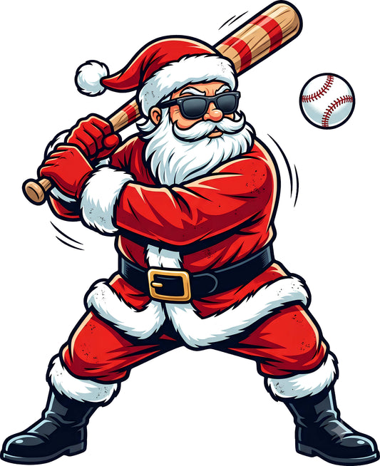 DTF Transfer - Santa_BaseballA (CM-SA012)