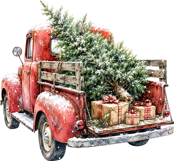 DTF Transfer - Back Truck Tree (CM-TK003)