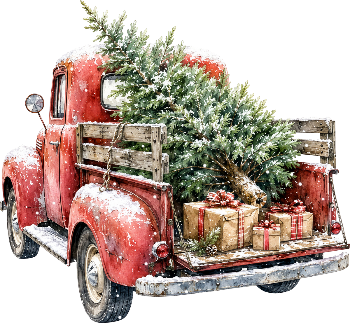 DTF Transfer - Back Truck Tree (CM-TK003)
