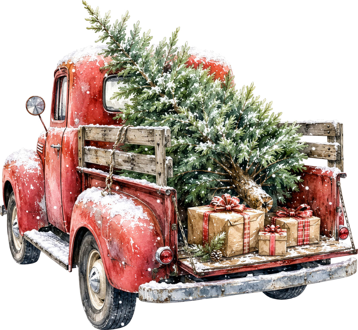 DTF Transfer - Back Truck Tree (CM-TK003)