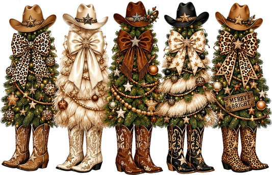 DTF Transfer - Country Trees Boots (CM-TR007)