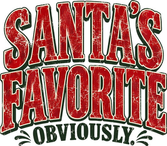 DTF Transfer - Santas Fav Obvi A (CM-TX013)