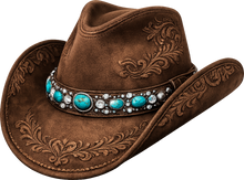 Load image into Gallery viewer, DTF Transfer – Leather Hat Multi Sizes (CO-HT002)
