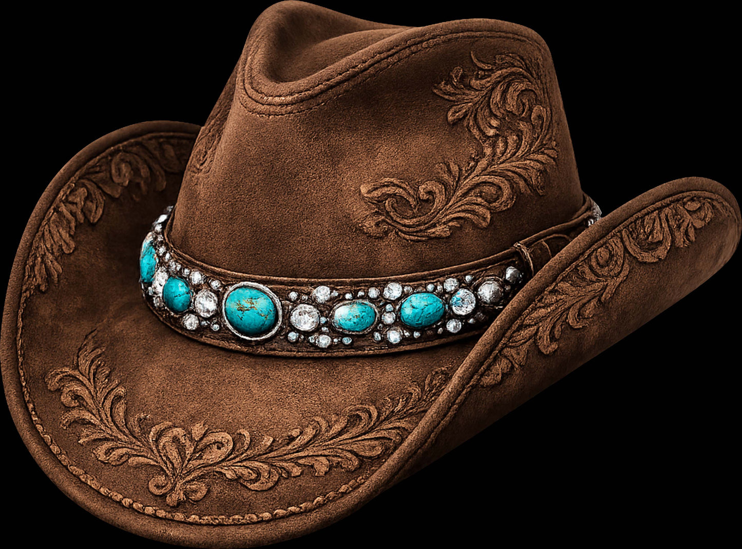 DTF Transfer – Leather Hat Multi Sizes (CO-HT002)