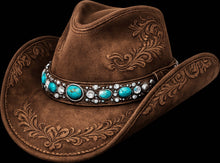Load image into Gallery viewer, DTF Transfer – Leather Hat Multi Sizes (CO-HT002)
