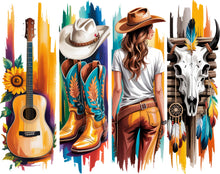 Load image into Gallery viewer, DTF Transfer – Country SceneB Multi Sizes (CO-SC002)
