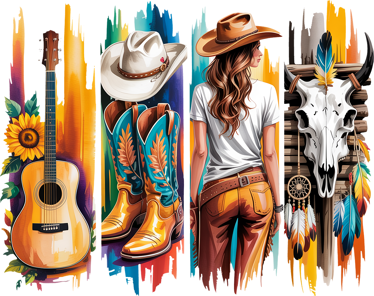 DTF Transfer – Country SceneB Multi Sizes (CO-SC002)