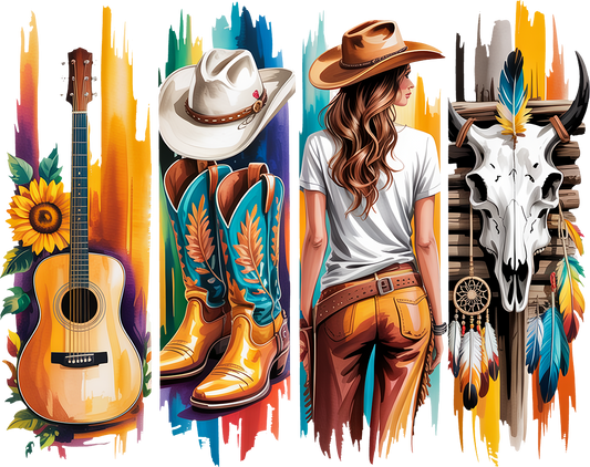 DTF Transfer – Country SceneB Multi Sizes (CO-SC002)