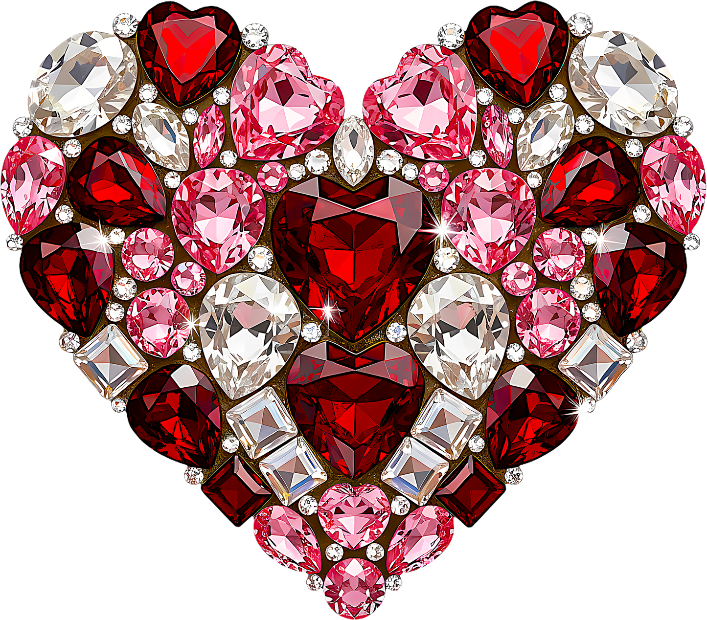 DTF Transfer Valentine’s Mini 3" to 8" width DTF Transfer 6 pack Bundle