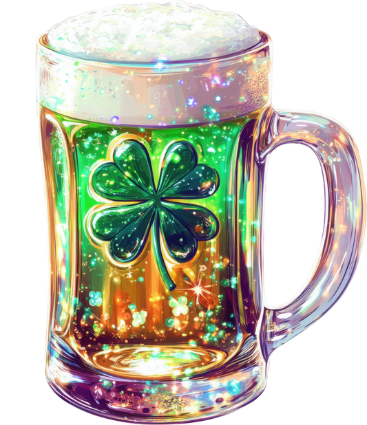 DTF Transfer – CY  Glitter Beer Stein Multi Sizes