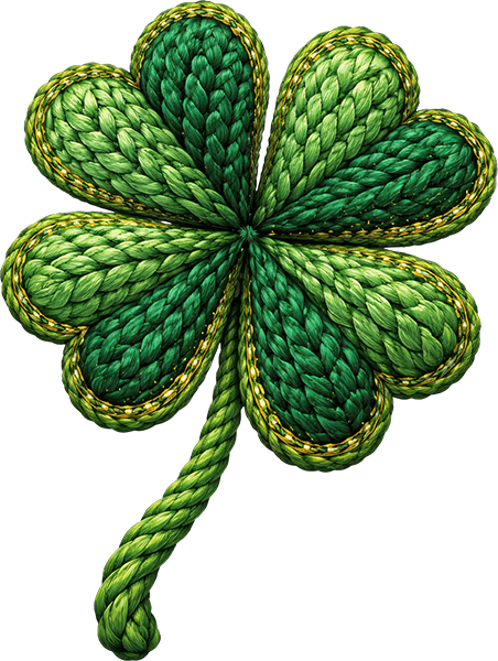 DTF Transfer – DD Yarn 4 Clover Multi Sizes