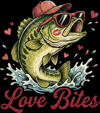 Load image into Gallery viewer, DTF Transfer – Love Bites Fish Multi Sizes (FI-SC005)
