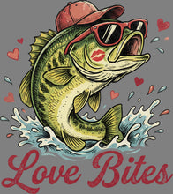 Load image into Gallery viewer, DTF Transfer – Love Bites Fish Multi Sizes (FI-SC005)
