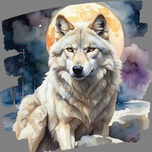 Load image into Gallery viewer, DTF Transfer – Wolf Moon Multi Sizes (AN-WL003)

