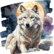 Load image into Gallery viewer, DTF Transfer – Wolf Moon Multi Sizes (AN-WL003)
